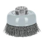 CO-508MR | Carda copa 3' alambre ondulado fino, Multi-rosca, Truper