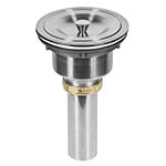 CO-812 | Contracanasta 3-1/2' de acero inoxidable con tapa, Foset