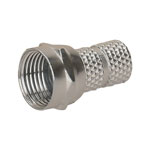 COCO-59R | Bolsa con 4 conectores coaxiales RG 59 de enroscar, Volteck