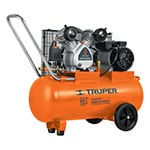 COMP-60LB | Compresor lubricado banda, horizontal 60L, 4HP 127V Truper
