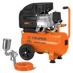 COMP-KIT25 | Kit, compresor 25 L, 3 HP, manguera de PVC y pistola, Truper