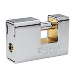 COR-80X | Candado antipalanca, 80mm, blindado, llave tetra, Hermex