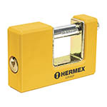 COR-85ZP | Candado antipalanca 85 mm cuerpo metálico, Hermex Basic