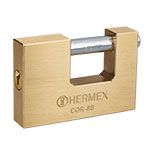 COR-88 | Candado antipalanca, 88mm, cuerpo de latón llave tradicional