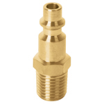 CORAL-MA-1/4 | Conector rápido de latón, tipo M, cuerda 1/4' NPT, macho