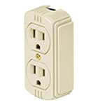 COSO-DAG | Contacto de sobreponer dúplex, 2 polos+tierra a granel