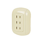 COSO-T | Contacto de sobreponer triple sin tierra, Volteck