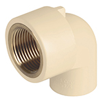 CPVC-502 | Codo 90° de CPVC con inserto latón 3/4', Foset