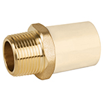 CPVC-652 | Adaptador macho de CPVC 3/4' con inserto metálico, Foset