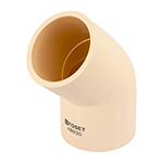 CPVC-865 | Codo 45° CPVC de 1-1/2', Foset