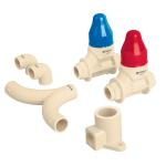 CPVC-KIT-B | KIT conexiones CPVC para instalación regadera, sin manerales