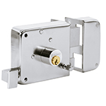 CS-75DC | Cerradura sobreponer der instala-fácil, cromada, tradicional