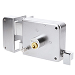 CS-75IC | Cerradura sobreponer izq instala-fácil, cromada, tradicional