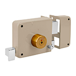 CS-80D | Cerradura sobreponer derecha clásica, llave tetra, caja