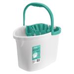 CUBE-8E | Cubeta plástica con exprimidor, 8L Klintek