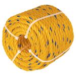 CUE-101K | Kilo de cuerda torcida de polipropileno amarilla de 10 mm