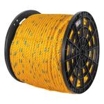 CUE-16M | Metro de cuerda amarilla de 16 mm en rollo de 264 m, Fiero