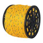 CUE-19M | Metro de cuerda amarilla de 19 mm en rollo de 198 m, Fiero