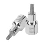 D-1206-BC | Dado punta corta bristol M6, cuadro 1/2', Truper