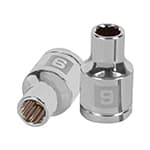 D-1209-EM | Dado de 9 mm, 12 puntas, cuadro 1/2', Truper