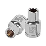 D-1212-H | Dado de 3/8', 6 puntas, cuadro 1/2', Truper