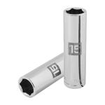 D-1215-ML | Dado largo de 15 mm, 6 puntas, cuadro 1/2', Truper