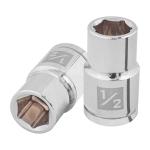 D-1216-H | Dado de 1/2', 6 puntas, cuadro 1/2', Truper