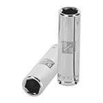 D-1218-HL | Dado largo de 9/16', 6 puntas, cuadro 1/2', Truper