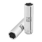 D-1220-HL | Dado largo de 5/8', 6 puntas, cuadro 1/2', Truper