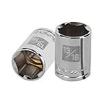 D-1226-H | Dado de 13/16', 6 puntas, cuadro 1/2', Truper