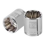 D-1236 | Dado de 1-1/8', 12 puntas, cuadro 1/2', Truper