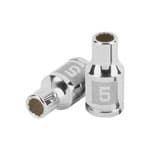 D-1405-BM | Dado de 5 mm, 12 puntas, cuadro 1/4', Truper