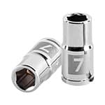 D-1407-M | Dado de 7 mm, 6 puntas, cuadro 1/4', Truper