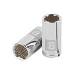 D-1408-BM | Dado de 8 mm, 12 puntas, cuadro 1/4', Truper