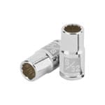 D-1409-B | Dado de 9/32', 12 puntas, cuadro 1/4', Truper