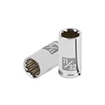 D-1411-B | Dado de 11/32', 12 puntas, cuadro 1/4', Truper