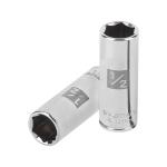 D-1416-L | Dado largo de 1/2', 6 puntas, cuadro 1/4', Truper