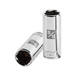 D-1418-L | Dado largo de 9/16', 6 puntas, cuadro 1/4', Truper