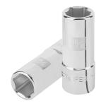 D-3430-HL | Dado largo de 15/16', 6 puntas, cuadro 3/4', Truper