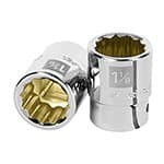 D-3436 | Dado de 1-1/8', 12 puntas, cuadro 3/4', Truper