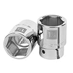 D-3440-H | Dado de 1-1/4', 6 puntas, cuadro 3/4', Truper