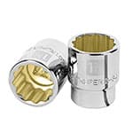 D-3444 | Dado de 1-3/8', 12 puntas, cuadro 3/4', Truper