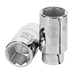 D-3444-HL | Dado largo de 1 3/8', 6 puntas, cuadro 3/4', Truper