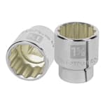 D-3452 | Dado de 1-5/8', 12 puntas, cuadro 3/4', Truper