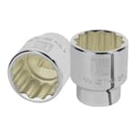 D-3458 | Dado de 1-13/16', 12 puntas, cuadro 3/4', Truper