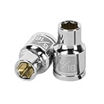 D-3810-H | Dado de 5/16', 6 puntas, cuadro 3/8', Truper