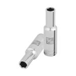 D-3810-HL | Dado largo de 5/16', 6 puntas, cuadro 3/8', Truper