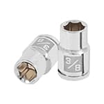 D-3812-H | Dado de 3/8', 6 puntas, cuadro 3/8', Truper