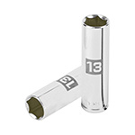 D-3813-HM-L | Dado largo de 13 mm, 6 puntas, cuadro 3/8', Truper