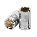 D-3814-H | Dado de 7/16', 6 puntas, cuadro 3/8', Truper